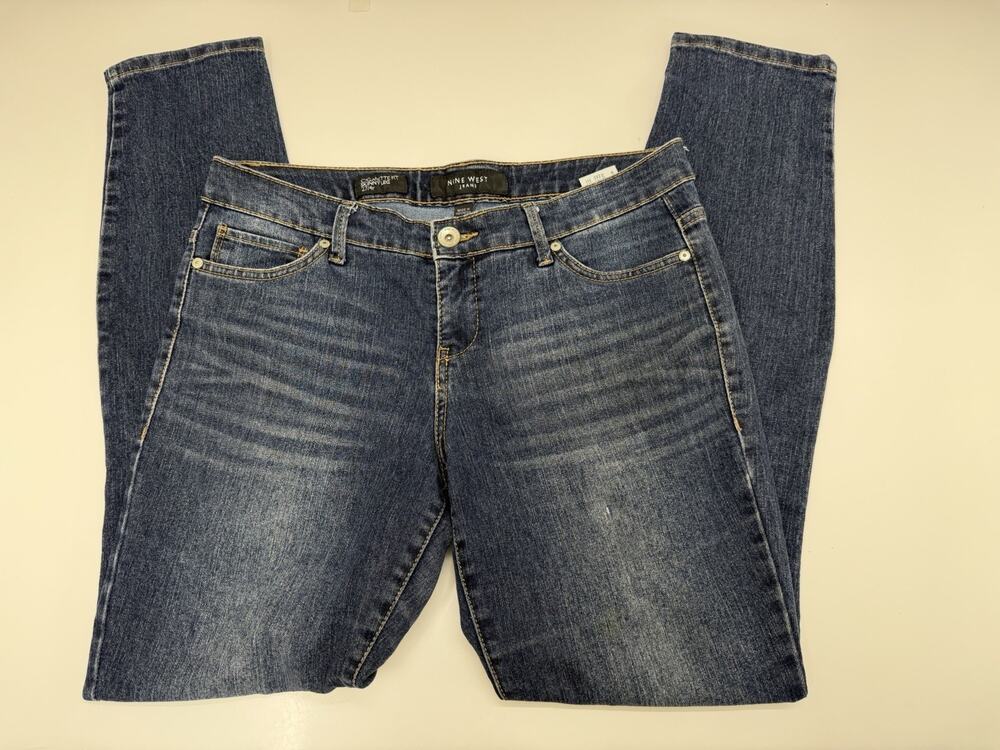 Nine West Jeans Womens Jeans Size 4/27 Cigarette Fit Skinny Leg Denim
